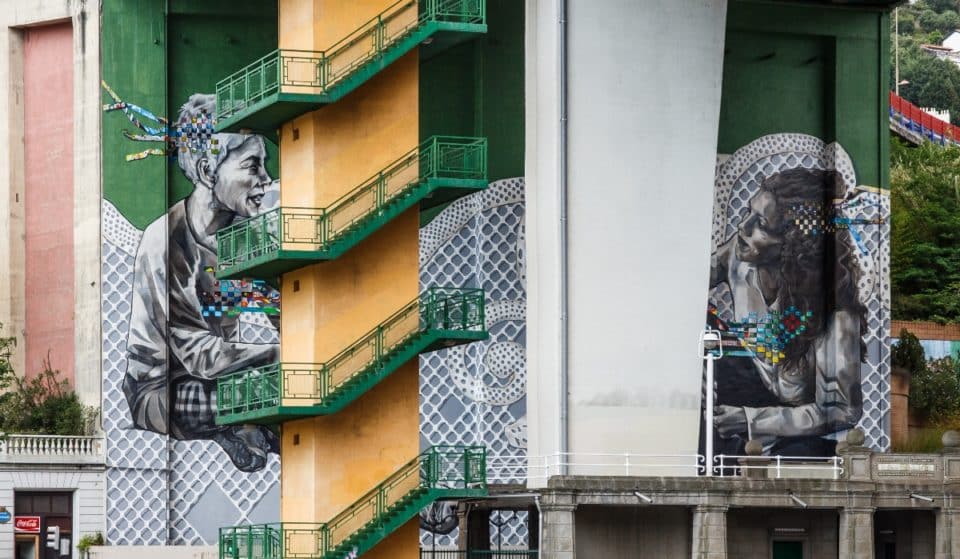 Ruta por algunos de los murales más populares y espectaculares de Bilbao
