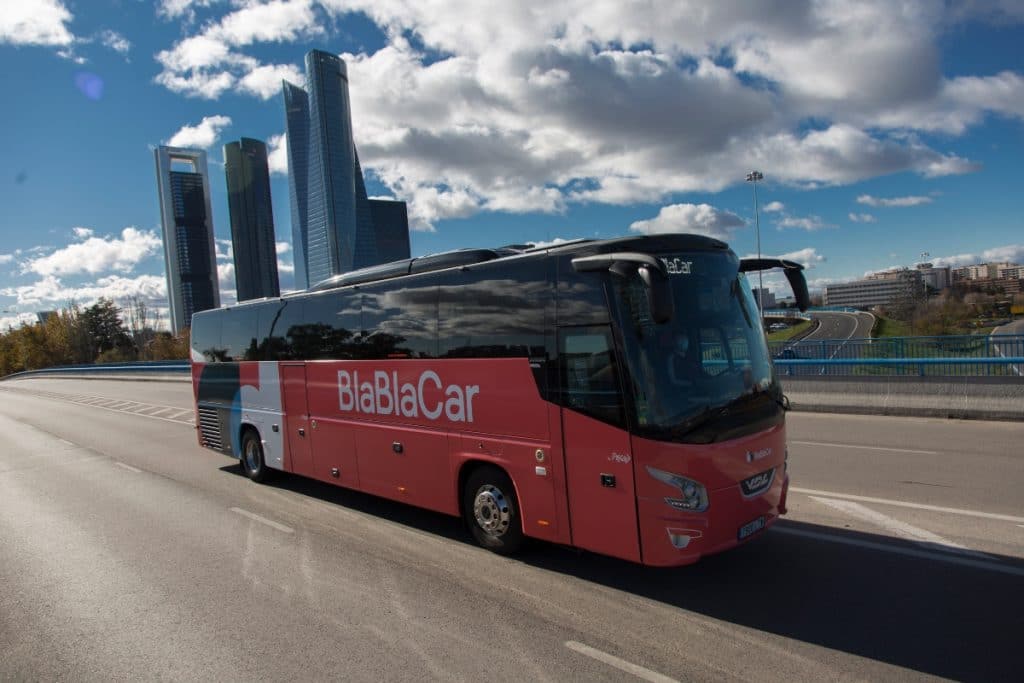 La nueva ruta en autobús de BlaBlaCar parará en Bilbao
