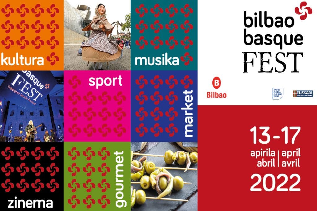 Cartel del Bilbao Basque Fest 2022.