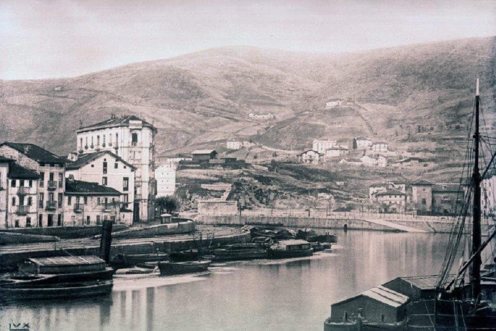 Imagen de Bilbao en la antiguedad.
