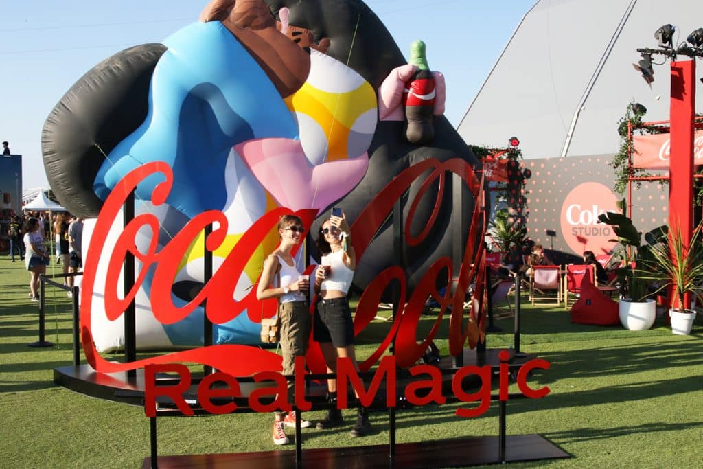 Coca-Cola trae su “Real Magic” a los mejores festivales de música del verano